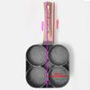 Four cup Egg Pan Frying Egg Cooker Burger Pan for Breakfast Non stick Frying Pan