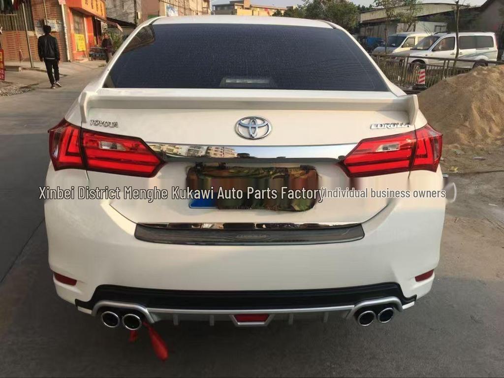 Rear Lip Protector for 2014-2018 Corolla - Car Accessory Modification