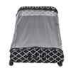 Under Bed Storage Container Large Capacity Carbon Steel and Oxford Cloth Rolling Under Bed Drawer