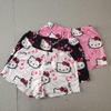 Hello Kitty Cartoon Pajama Shorts for Women - Summer Casual Loose Fit