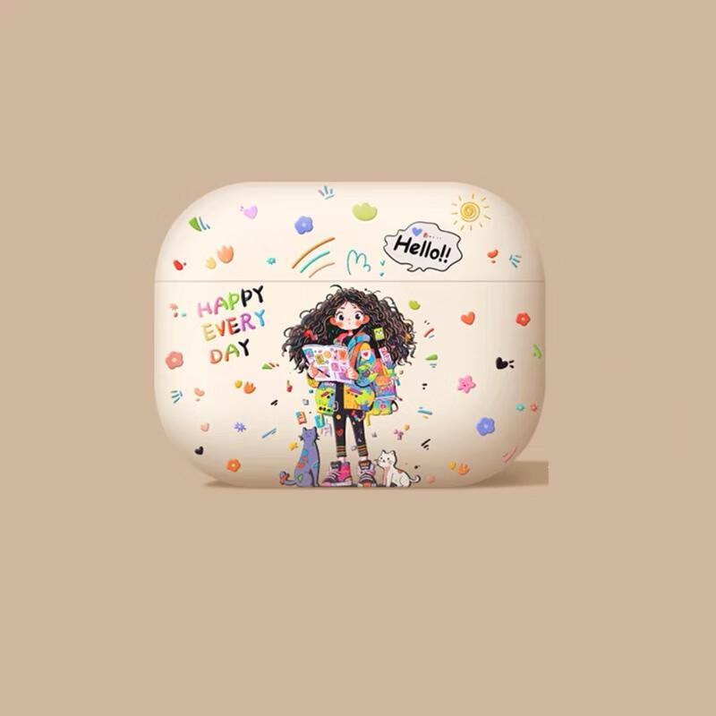 Richmate Cartoon Cute AirPods 3 Protective Case