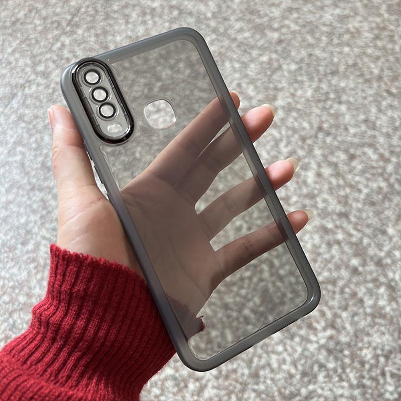 For Vivo Y17 Case Vivo Y15 Phone Case Vivo Y12 Cover Vivo Y11 2019 Cover Vivo Y12i Shookproof Plating Silicone Back Cover