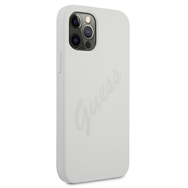 Guess Guhcp12Llsvscr Iphone 12 Pro Max6,7 Kremowy/Cream Hardcase Script Vintage