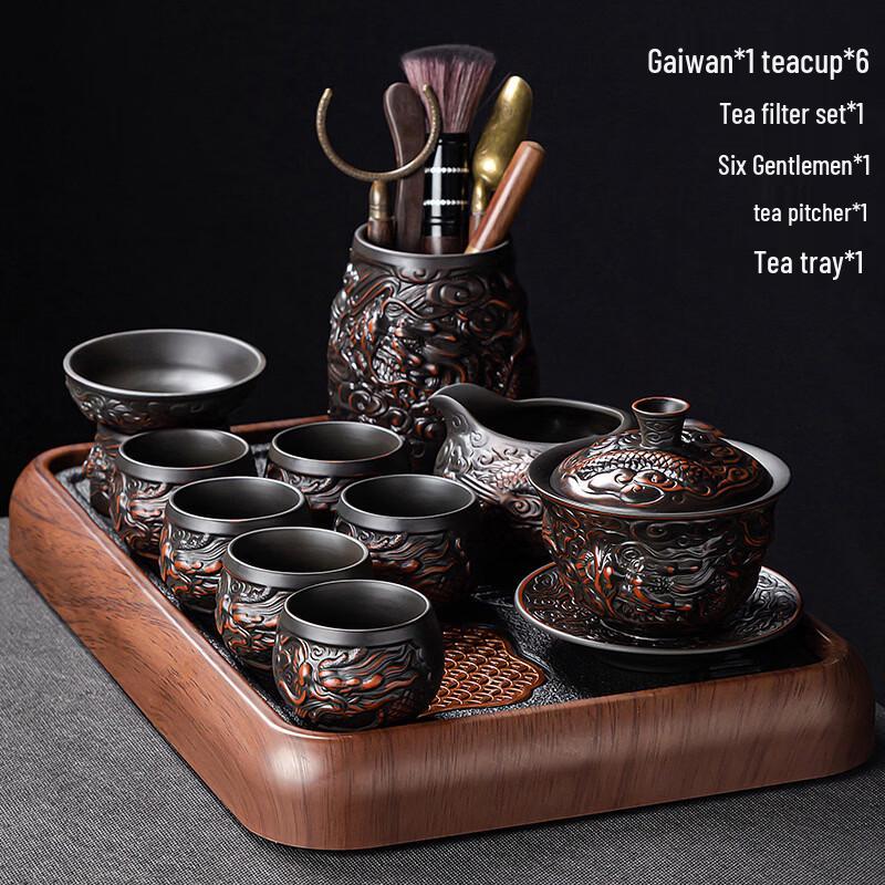 Chaxun Traditional Purple Clay Gongfu Tea Set