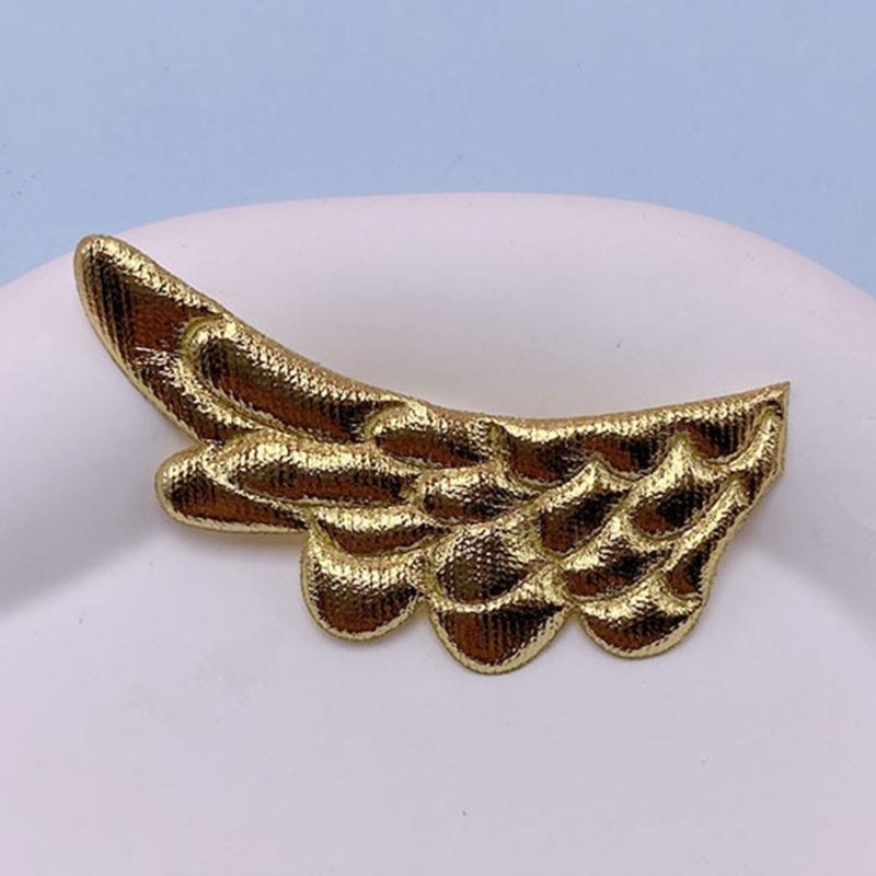 Personality Fashion Wing Padded Appliques Children Hair Clip Sock Hat Accessory for Costume Decoration