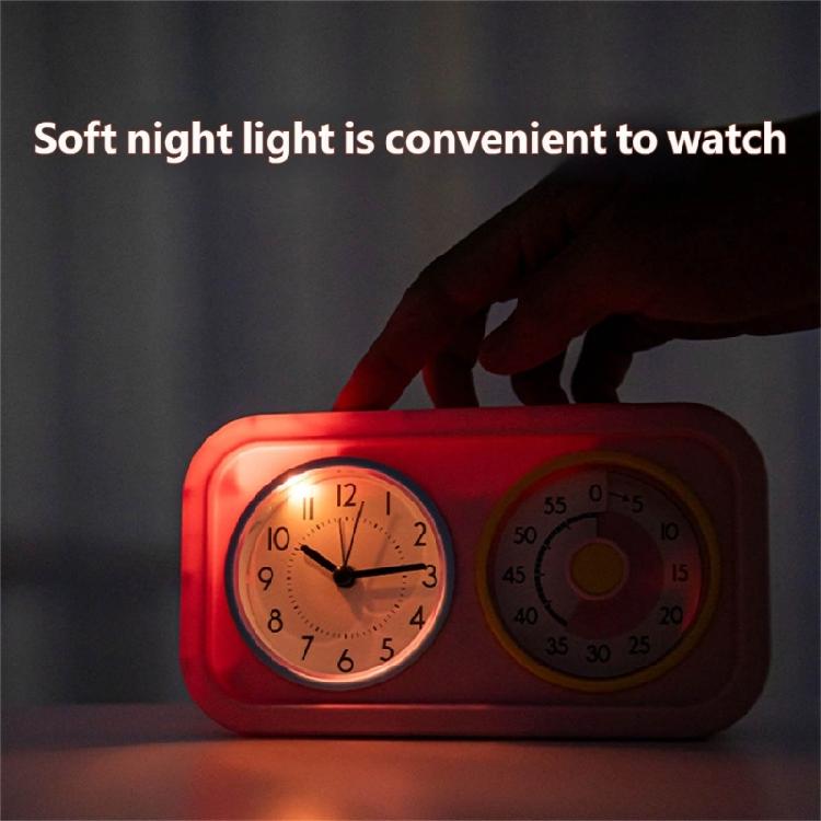 Easy To Use Double Screen Countdowns Timer With Analog Alarm Clock For Precise Cooking Baking And Time Management Tasks