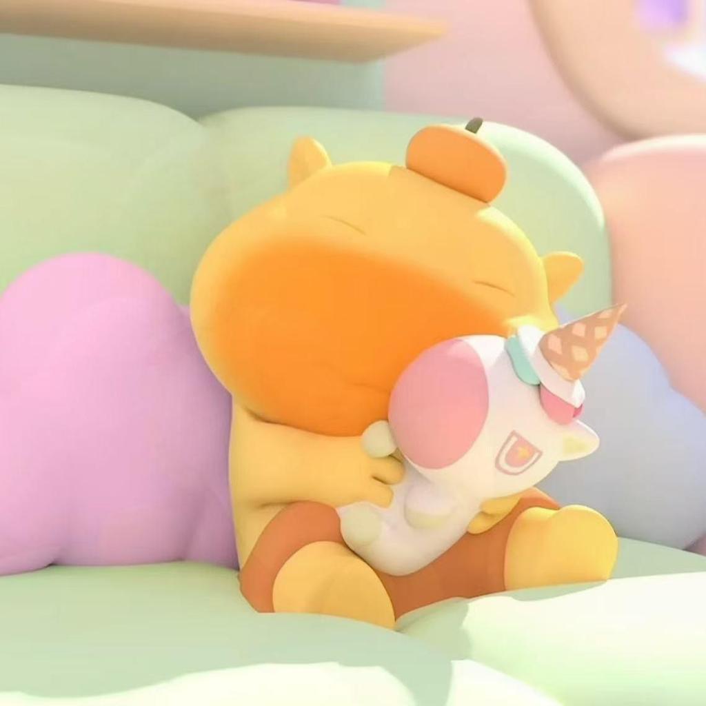 Lulu's Adorable Fluffy Unicorn Plush Doll Gift