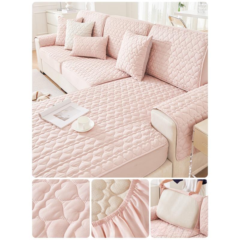 Cream Style Sofa Cushion Four Seasons Universal Elastic All-Inclusive Sofa Cushion Non-Slip Sofa Cover Backrest Cover Towel