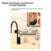 Adjustable Direction Faucet Sponge Rack ABS Faucet Storage Rack Drain Storage Holder  Bathroom Sink