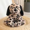Spotted Dalmatian Plush Toy 25cm Super Soft Stuffed Dog Huggable Sitting Pose Cuddly Dog Plushie Gift for Girls Boys