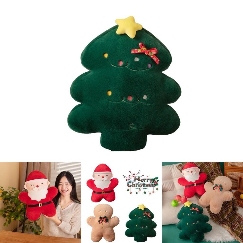 Weihnachten Weihnachtsmann Weihnachtsbaum Plüsch Weich Gefüllt Kinder Umarmungspuppe Geschenk