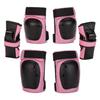 Kids Adult Skateboard Roller Skating Protective Gear Set - 6-Piece Thickened Elbow Knee Wrist Hand Guards