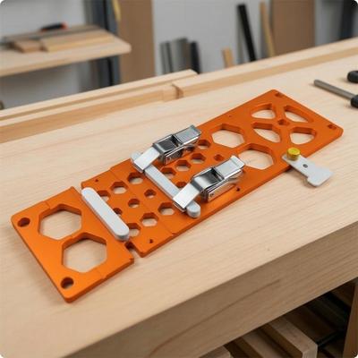 Aluminum Guide System Rail Square 90Degree CNCMachined