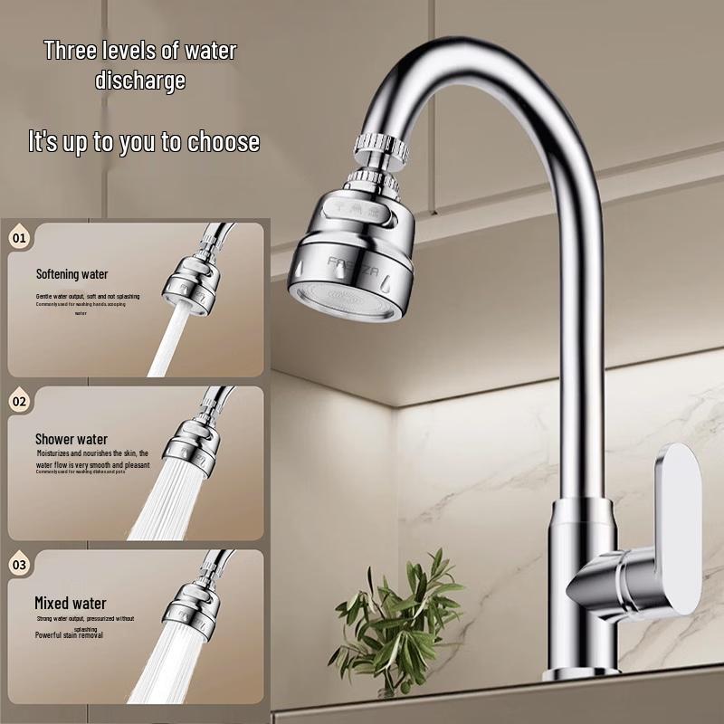 Faenza Kitchen Faucet Filter and Splash Guard