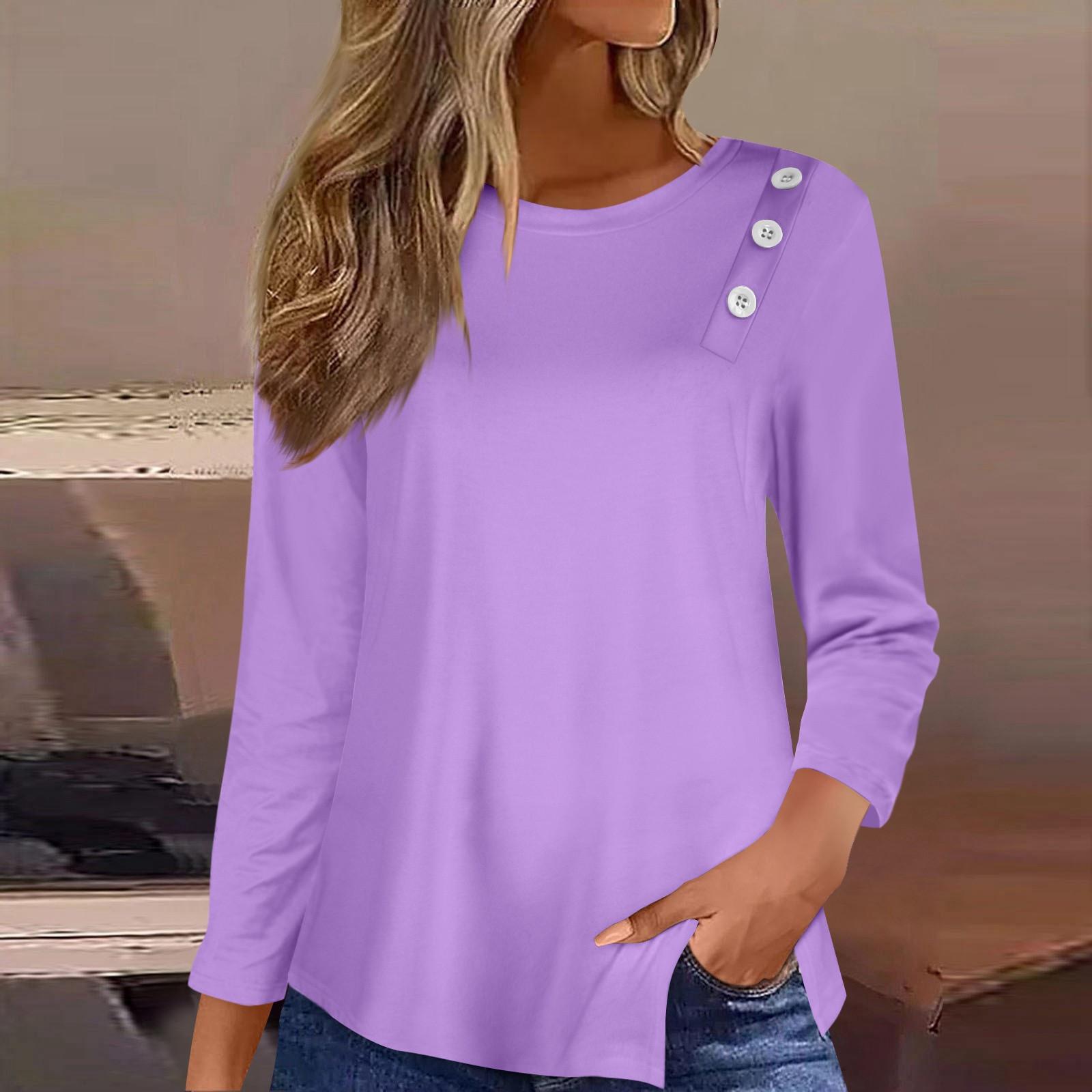 Футболка с пышным подолом на пуговицах — фото 9