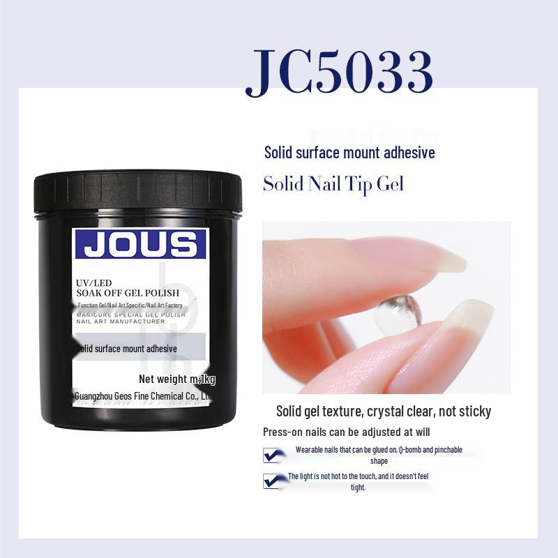 JOUS 3D Stereo Soft Candy Glue Non-Sticky Kneading Clay for DIY Beading, 1kg