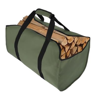 1pc Outdoor Travel Camping Firewood Log Carrying Tote Bag Multifunctional Large-capacity Home Bedroom Storage Bag