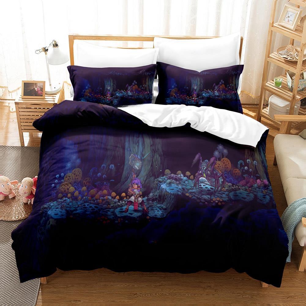 

3d Print Anime Game ITORAH Bedding Set Single Twin Full Queen King Size Bed Set Adult Kid Bedroom Duvet cover Sets Home Textiles EU Twin 135x200cm