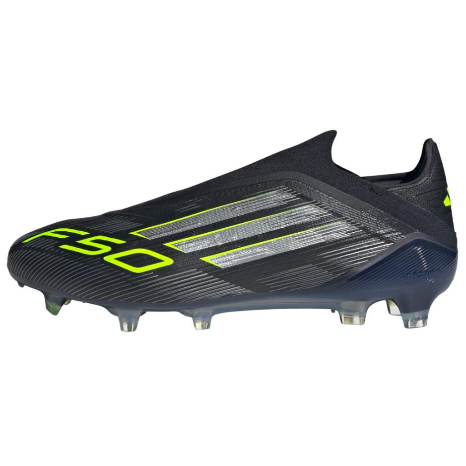 Adidas Adizero F50 Elite Bez tkaniček FG Electric Stealth Pack Unisex Kopačky Černá Core-Black Iron-Metallic JH7629