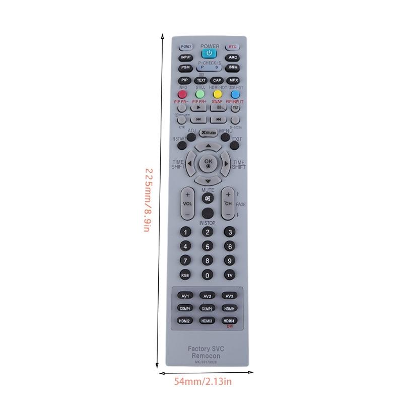 MKJ39170828 Replacement Service Remote Control fit for LCD LED TV DU-27FB32C DU27FB32C