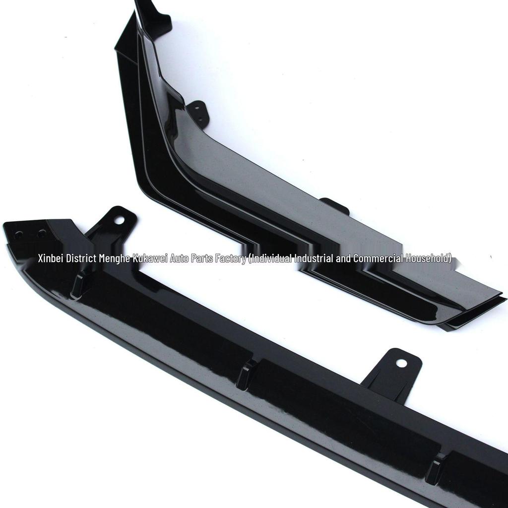 2022-2024 11th Gen Civic Front Splitter FE180: No-Drill Modified Three-Box Lip & Corner Protectors