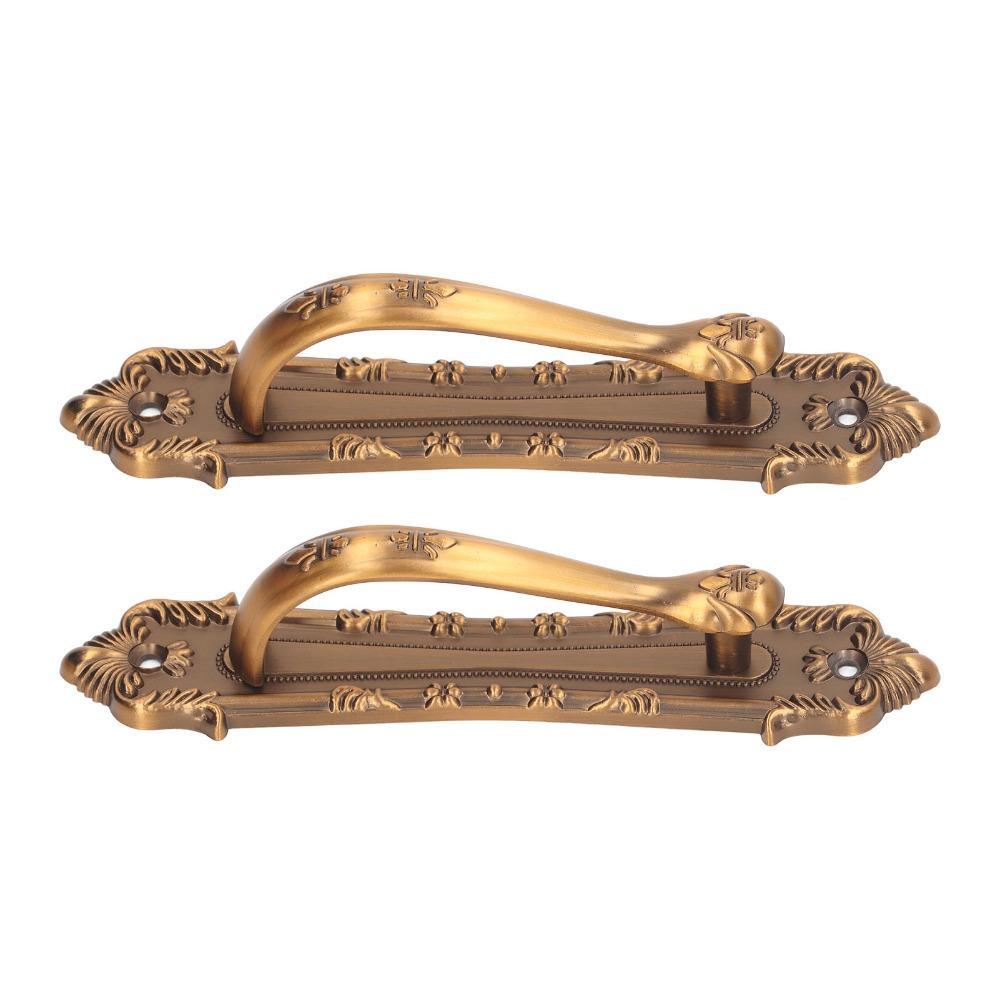 2pcs Sturdy Sliding Door Handle Durable Pull Door Handle Vintage Barn Door Handle  Gate