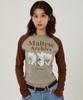 WAIKEI Maltese Archive Raglan Long Sleeve T-Shirt Mint
