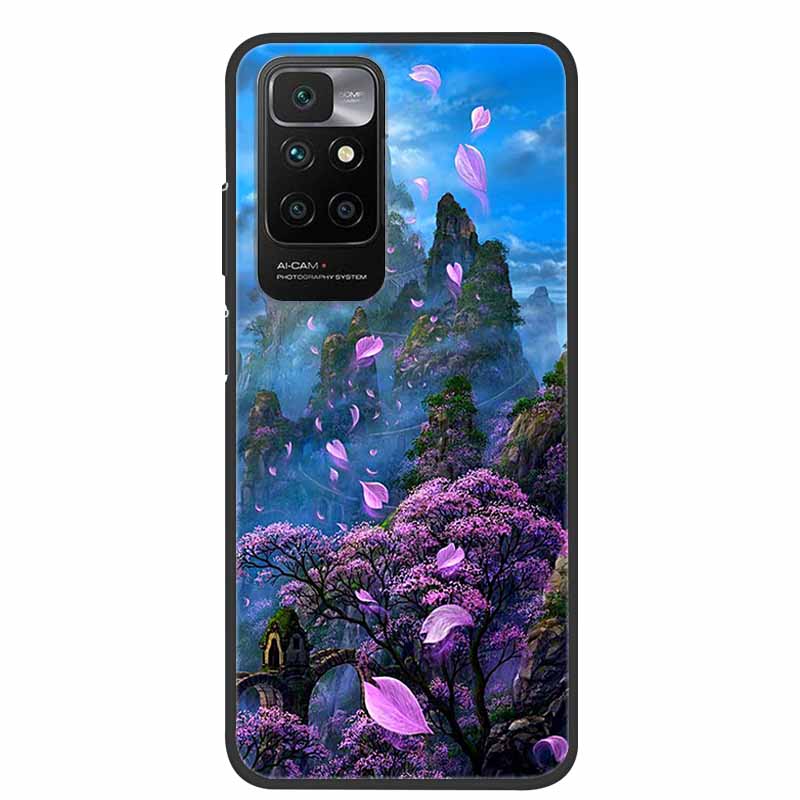 For Xiaomi Redmi 10 Case Marble Soft Silicone Back Case for Xiomi Redmi 10 Phone Cover Redmi10 Prime 2022 Global Coque Funda Bag
