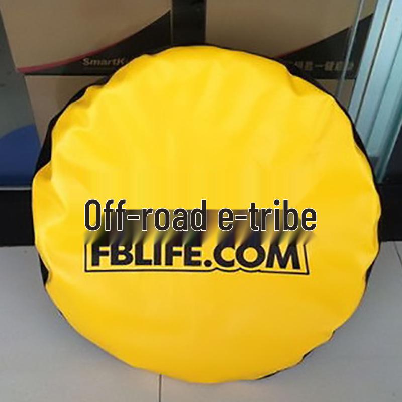 Universal Faux Leather PVC Off-road E-Clan Spare Tire Cover
