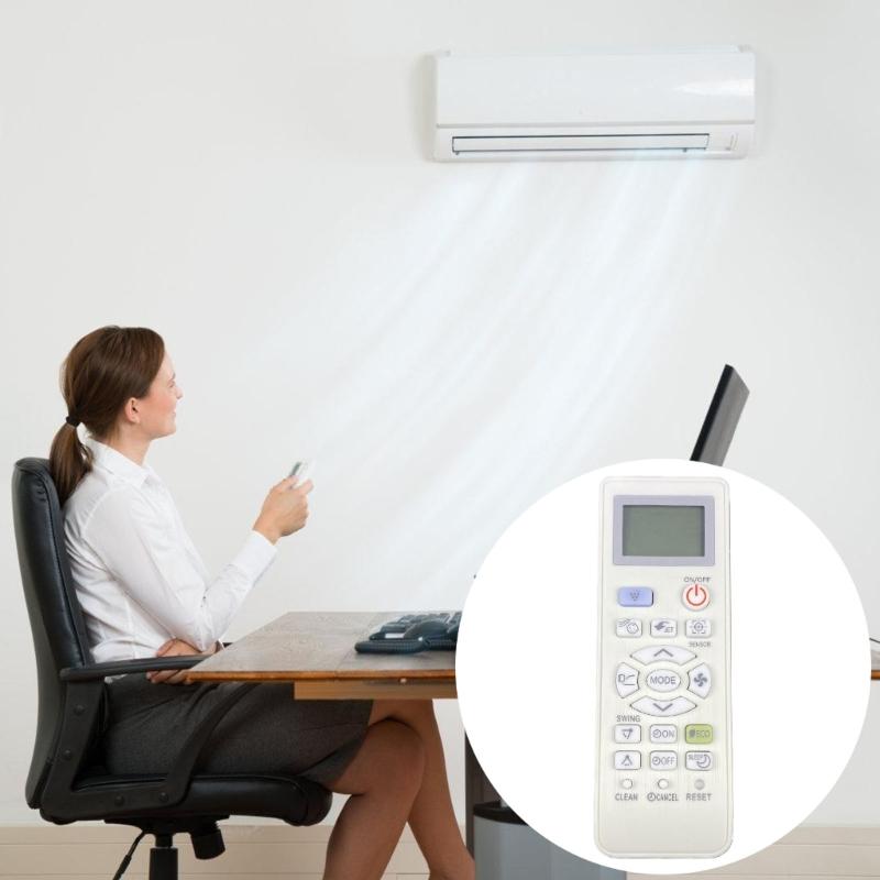 Shock Resistant ABS Remote Control with Intuitive Button Layout Easy Operation ZXSP1009 for Air Conditioning