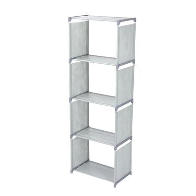 Multi Layer Standing Bookcase Bookshelf Storage Shelf Rack Home Organizer for Living Room