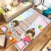 Custom Personalization Monchich Area Rug - Perfect For Kitchen, Bathroom,Laundry Room Decor Large Size Available,Gift All Seasons