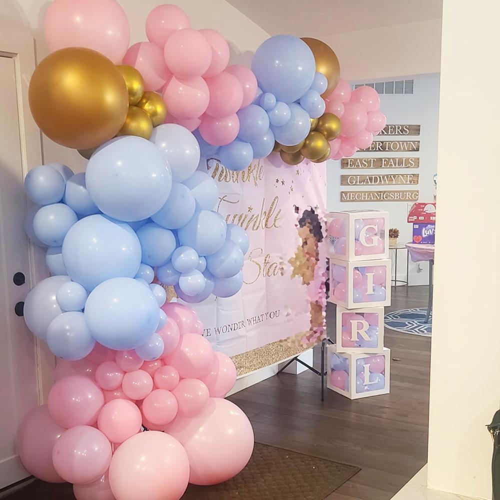 10/20/30/50pcs 10/12inch Blue Balloon Hot Pink Pastel Purple Balloons Baby Shower Globos Decor Birthday Party Wedding Decoration