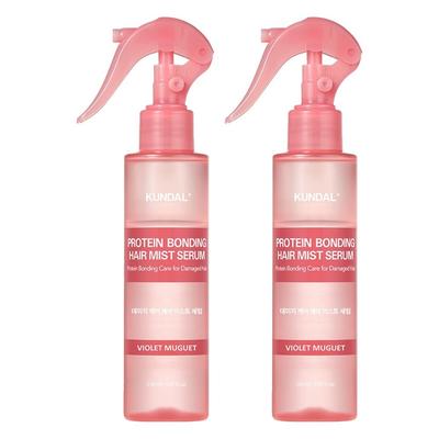 Kundal Protein Damage Care Hair Mist Serum Violet Lily of the Valley Scent 150ml 2 Pcs
