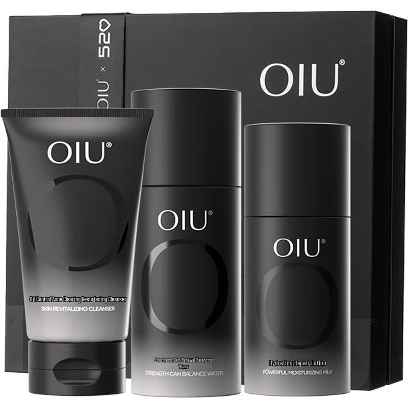 

OIU Мужской подарочный набор для ухода за кожей, контролирующий жирность и акне