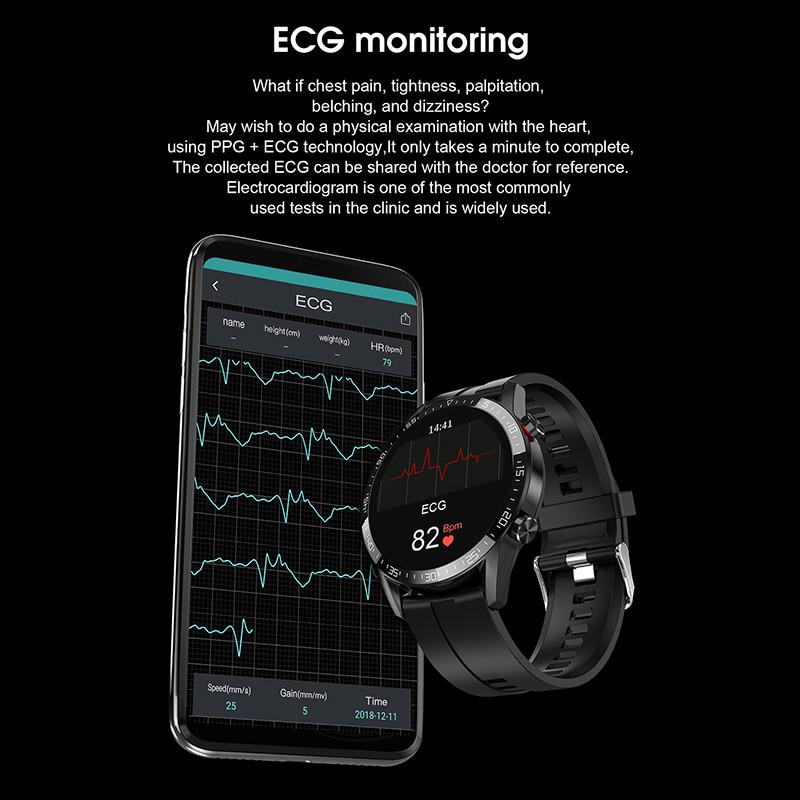Buy Professional Sporty Smart Watch Fitness Tracker ECG+PPG Blood