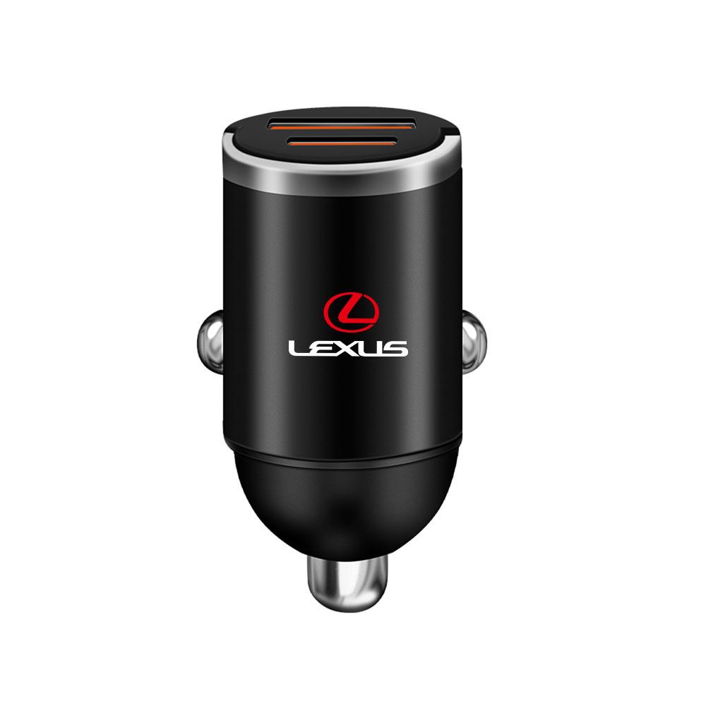 Car Charger USB Type-C Fast Charging Adapter Auto Accessories For Lexus IS IS250 IS250C IS300 IS300C IS350 IS350C F SPORT RX GX