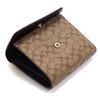 Coach Khaki and CF369 IMS4L Women's Tri-fold Wallet, Terracotta, [Used]