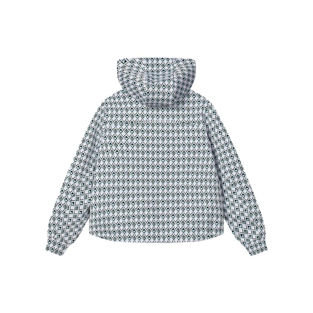 New FILA EMERALD Jacket Women's All Over Print F11W414502F-ZA