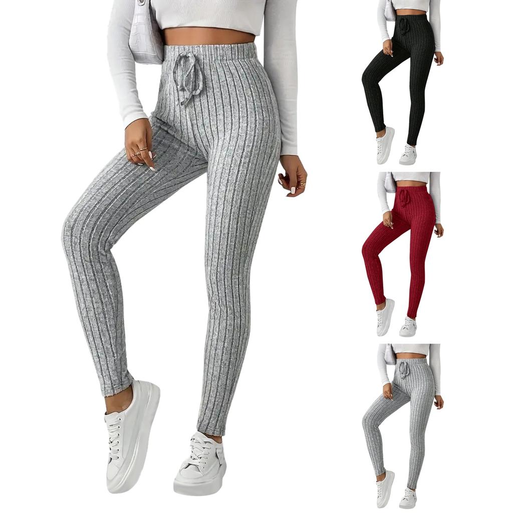 Women's Plus Size High Waisted Yoga Pants - Butt Lifting Workout Leggings Solid Color