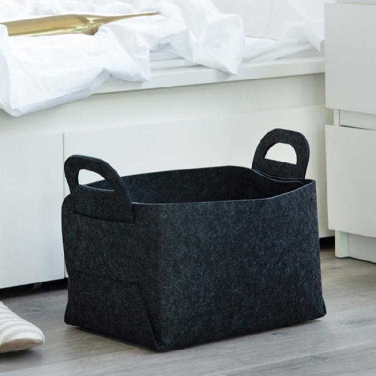Stylish Foldable Felt Container Large Storage Box for Car Trunk and Home Storage