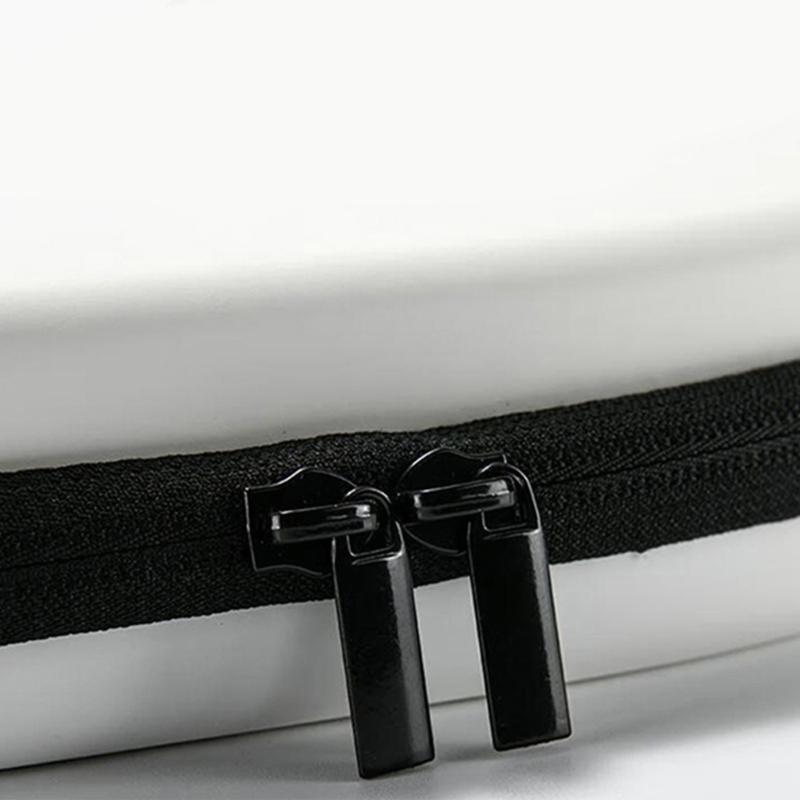 Square Pingpong Paddle Storage Bag Zippers Handbag Hard Shell Table Tennis Rackets Bag Tennis Table Accessory Organizers