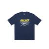 Palace Shocking Behaviour T-shirt Navy Size Large Unisex T-Shirt