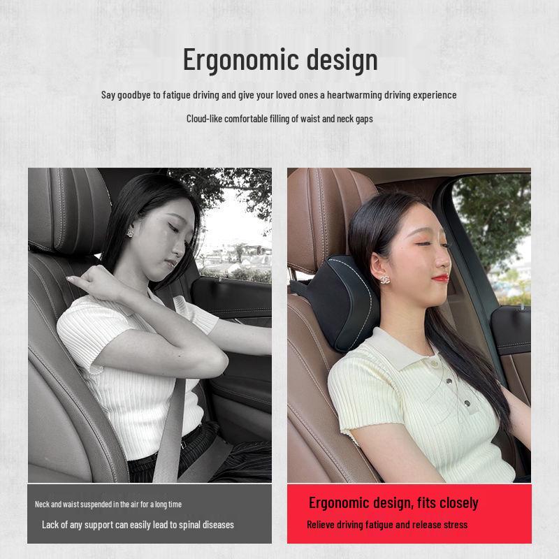 BYD Tang Gen 2 Headrest Neck Pillow & Lumbar Support for Yuan Song Qin E5 F3 Song MAX Cars.