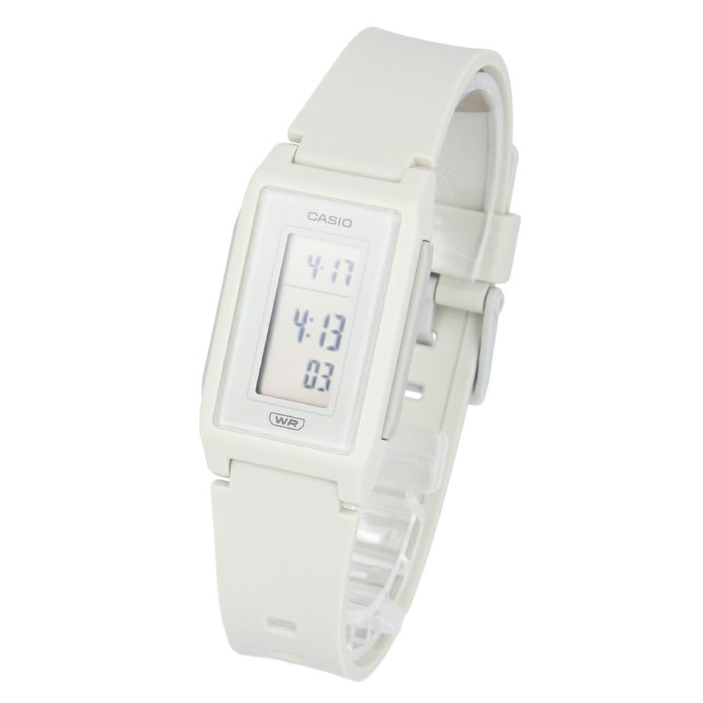 

CASIO Casio Casio Стандартные дешевые часы Casio Chipkashi женские кварцевые цифровые смола цвета слоновой кости LF-10WH-8 [Товар]