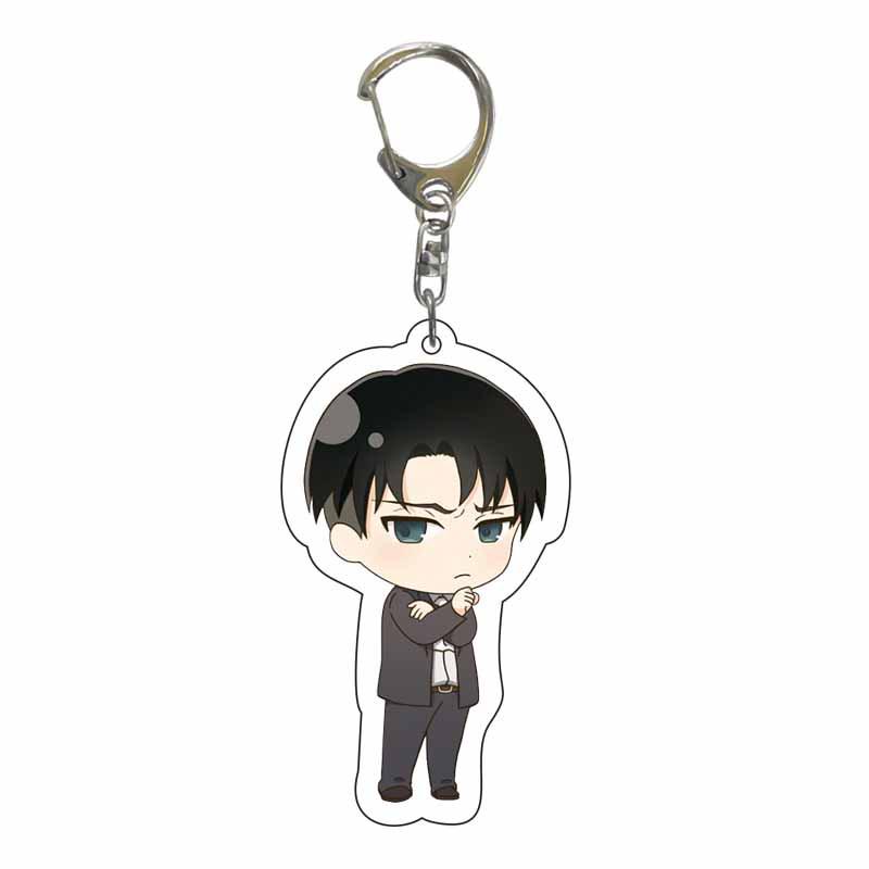 Attack On Titan Anime Acrylic Keychain Pendant - Creative Jewelry Gift