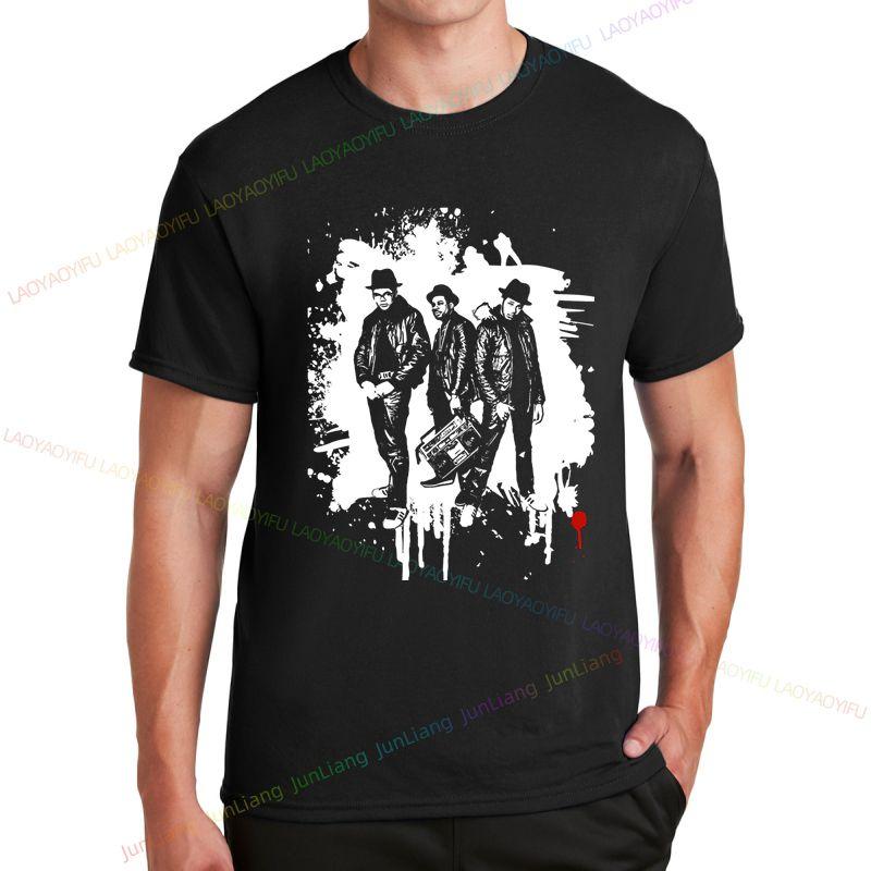 RUN DMC Hip Hop Rock Shirt Fans gift unisex casual Fashion top Harajuku Y2K Street Top