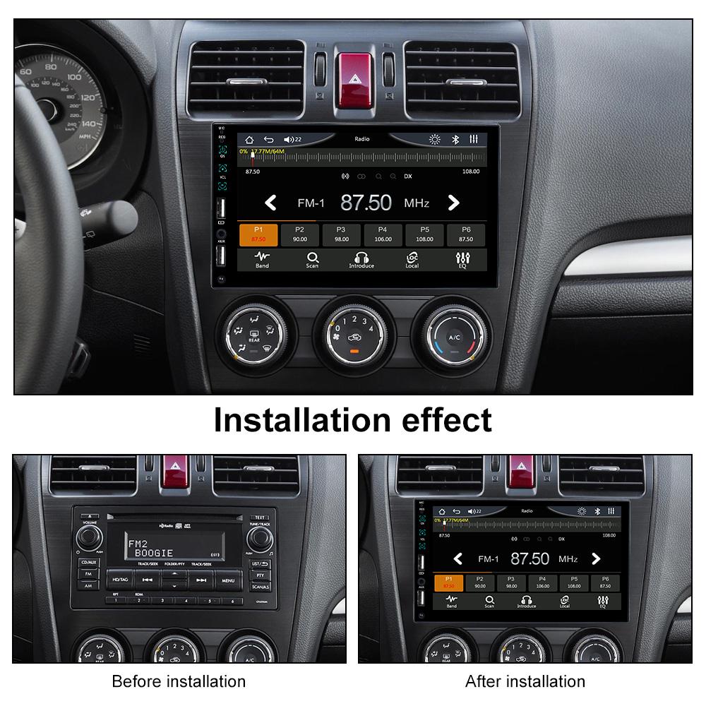 Reakosound 1 Din Car Radio 7" Universal Carplay Multimedia Player Android Auto Audio MP5 Bluetooth USB TF FM Camera Car Stereo