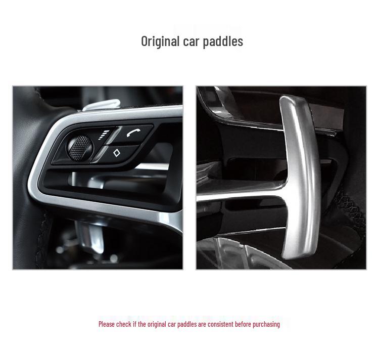 Padele schimbător de viteze din fibră de carbon T-carbon pentru Cayenne, Macan, Panamera, 911.