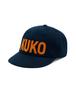 Kuko Logo 6-Panel Cap_Navy Orange